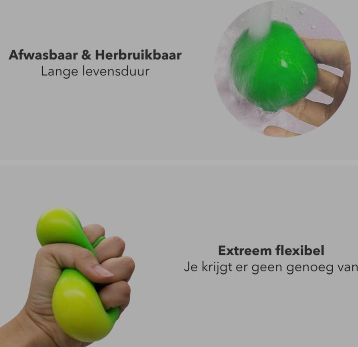 TCY/ Sticky Balls Blauw|| Set Van 4 stuks - Sticky Wall Balls - Glow in the Dark - Fidget Toys - TikTok Trend 2020-2021 - Stress Verminderend - Speelgoed Jongens/Meisjes - Stressbal